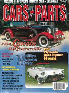 CARS & PARTS 2002 MAY - '33 LINCOLN KB CONV, '68 RR HEMI, '57 BIARRITZ,'38 NASH